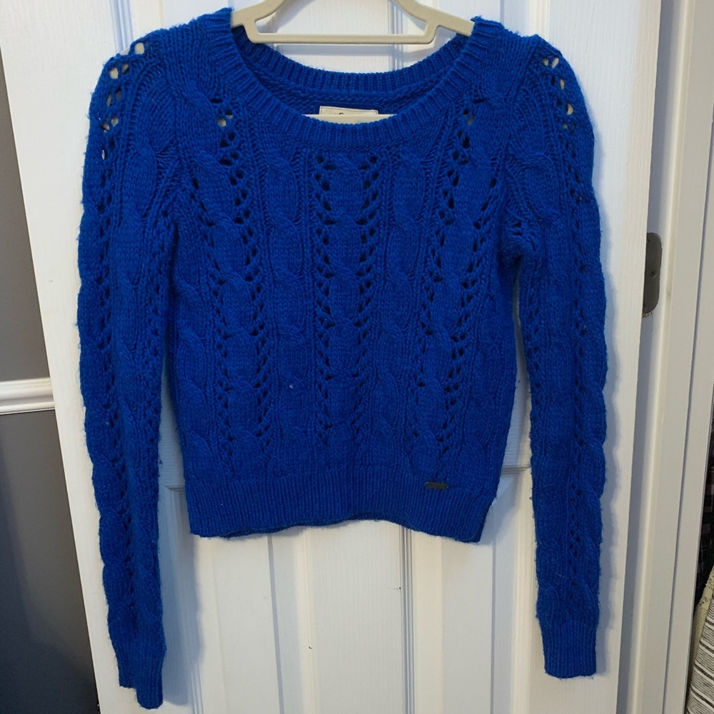 Royal blue sweater
